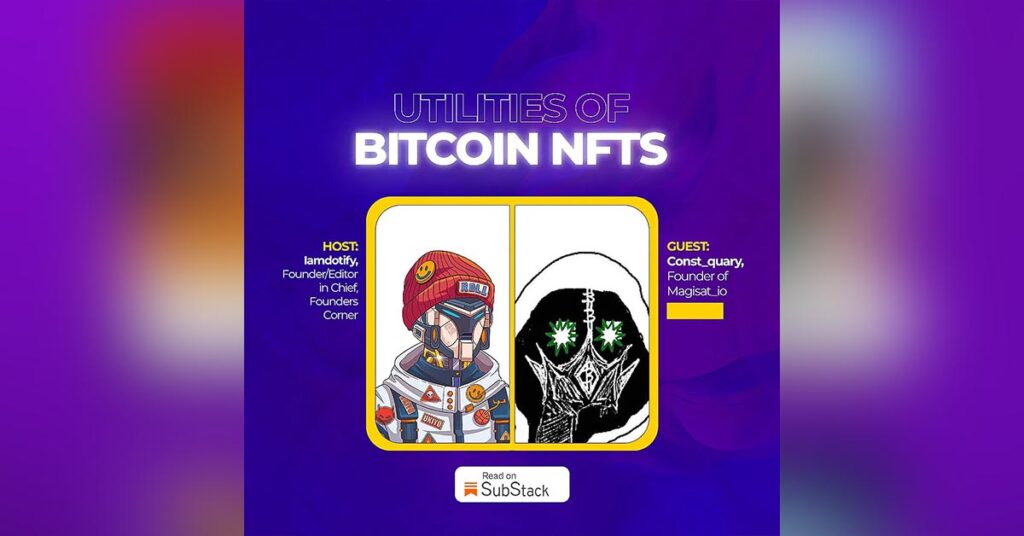 Utilities Of Bitcoin NFTs